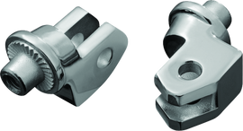 Kuryakyn Splined Peg Adapter Yamaha Front Chrome