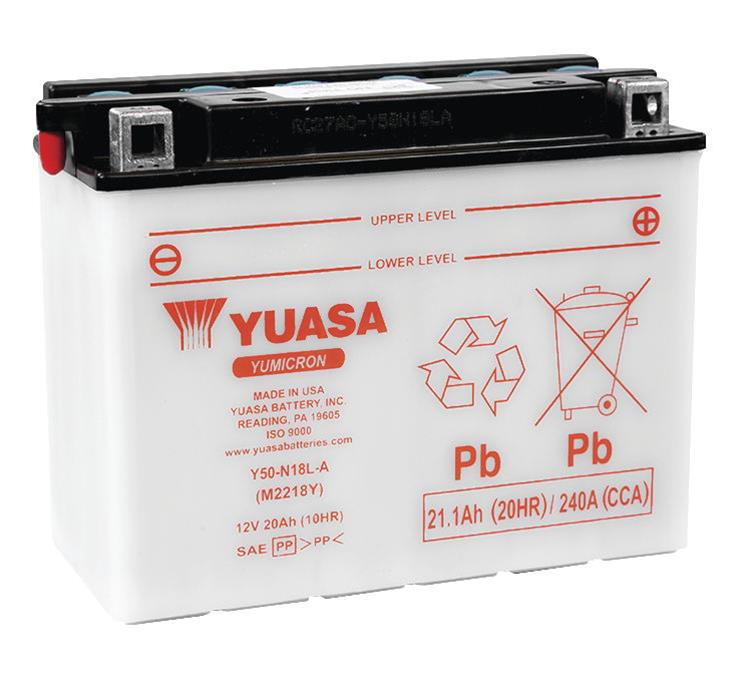 Yuasa Y50-N18L-A Yumicron 12-Volt Battery